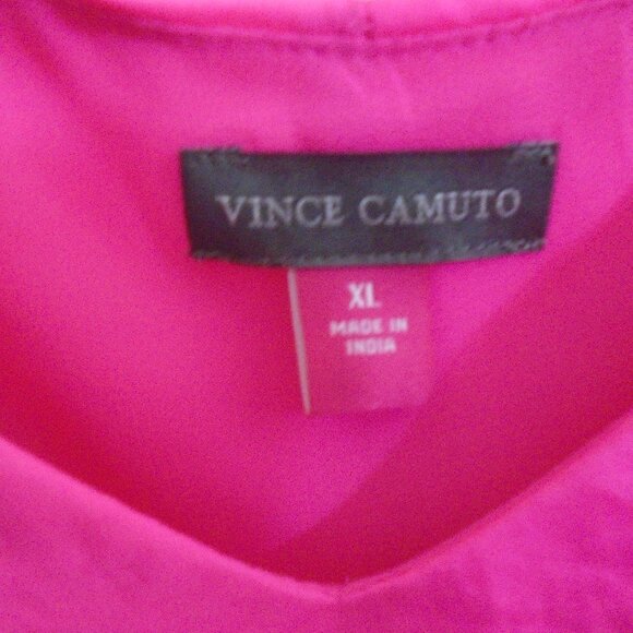 Vince Camuto Ruffle Strap Rumple Tank - Picture 3 of 5